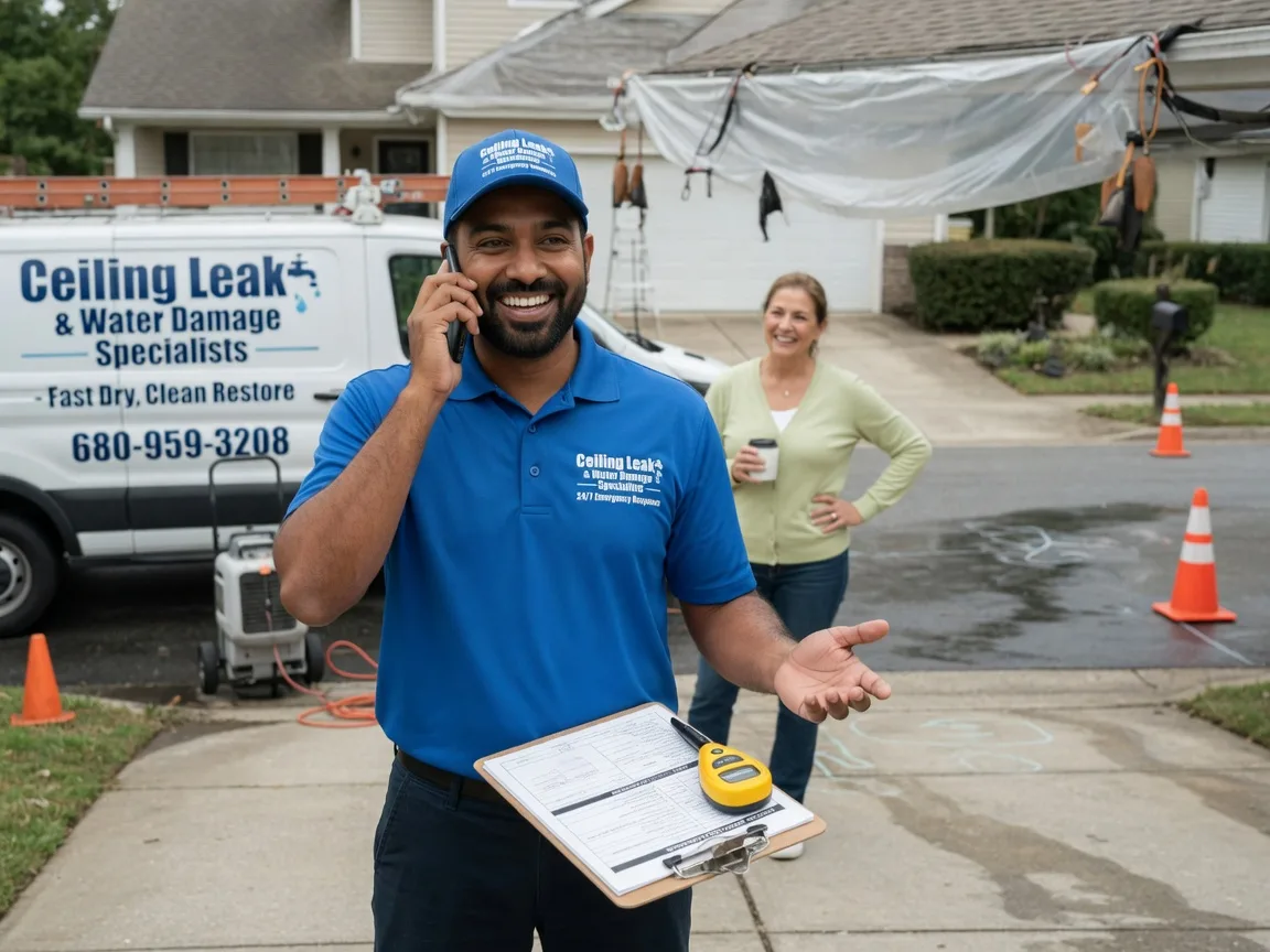Ceiling Leak Cleanup Freedom, OK FAQs